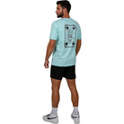 WRONG FRIENDS LOS PRADOS T-SHIRT T-SHIRTS LIGHT BLUE