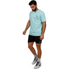 WRONG FRIENDS LOS PRADOS T-SHIRT T-SHIRTS LIGHT BLUE