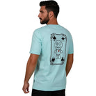 WRONG FRIENDS LOS PRADOS T-SHIRT T-SHIRTS LIGHT BLUE