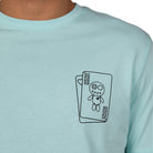 WRONG FRIENDS LOS PRADOS T-SHIRT T-SHIRTS LIGHT BLUE