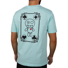 WRONG FRIENDS LOS PRADOS T-SHIRT T-SHIRTS LIGHT BLUE