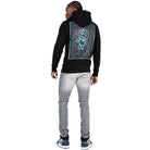 WRONG FRIENDS LUCCA HOODIE HOODIES BLACK/BLUE