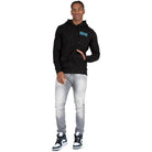 WRONG FRIENDS LUCCA HOODIE HOODIES BLACK/BLUE