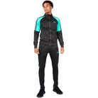 LYON TRACK JACKET - BLACK/TURQUOISE - WRONG FRIENDS