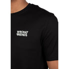 MALDIVES T - SHIRT - BLACK - WRONG FRIENDS