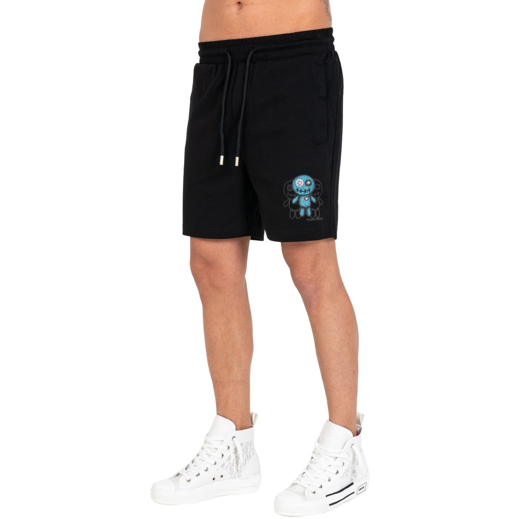 WRONG FRIENDS MAUPIN SHORTS SHORTS BLACK