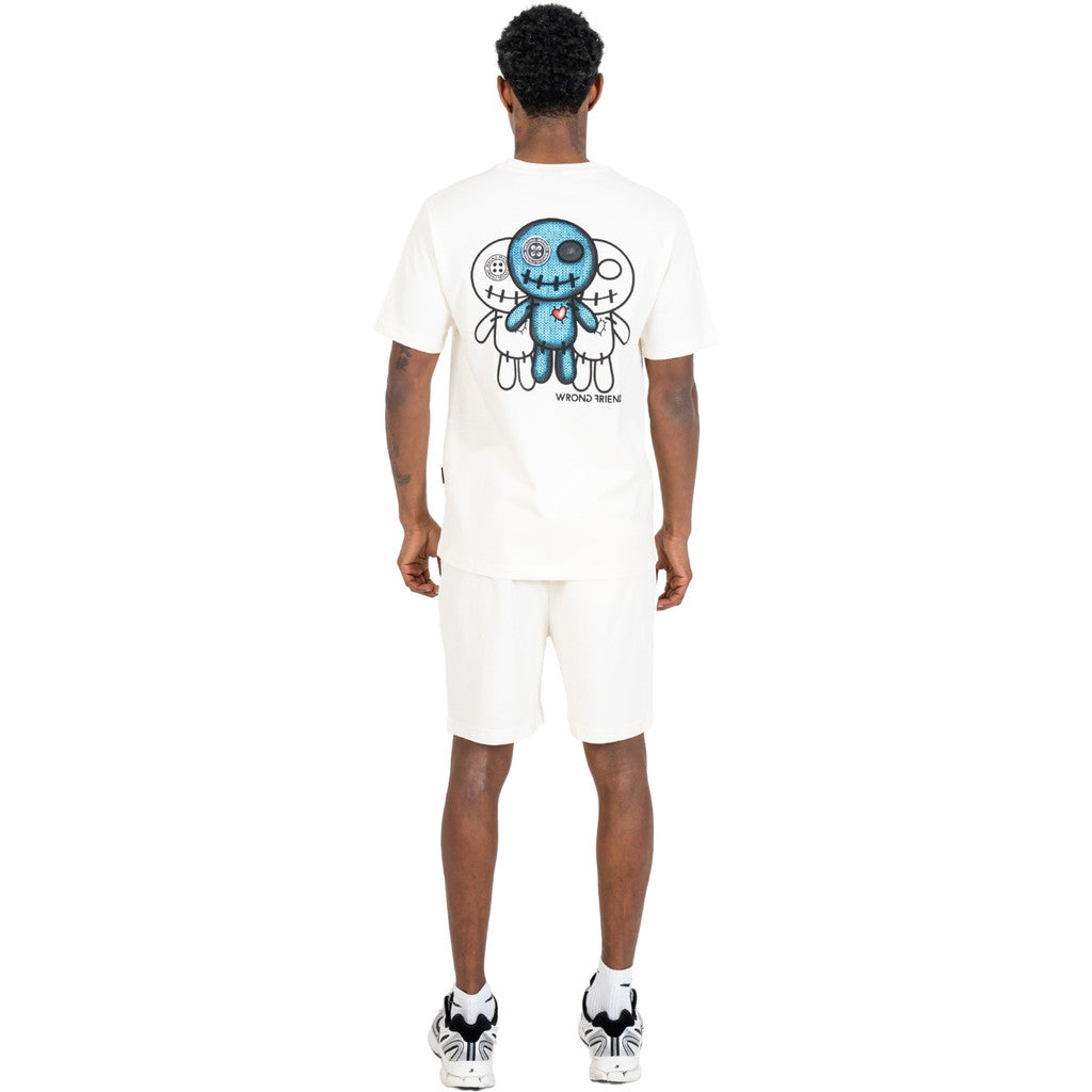 WRONG FRIENDS MAUPIN SHORTS SHORTS COCONUT WHITE