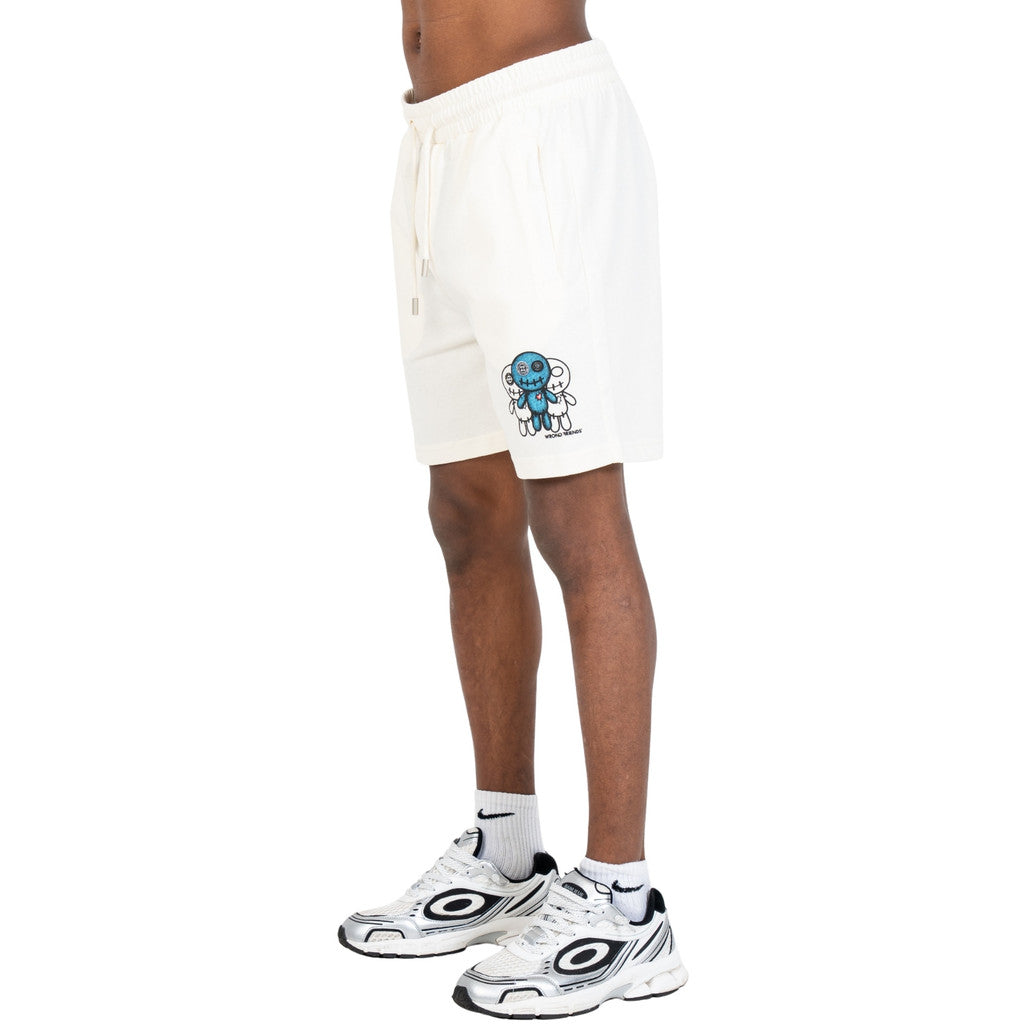 WRONG FRIENDS MAUPIN SHORTS SHORTS COCONUT WHITE