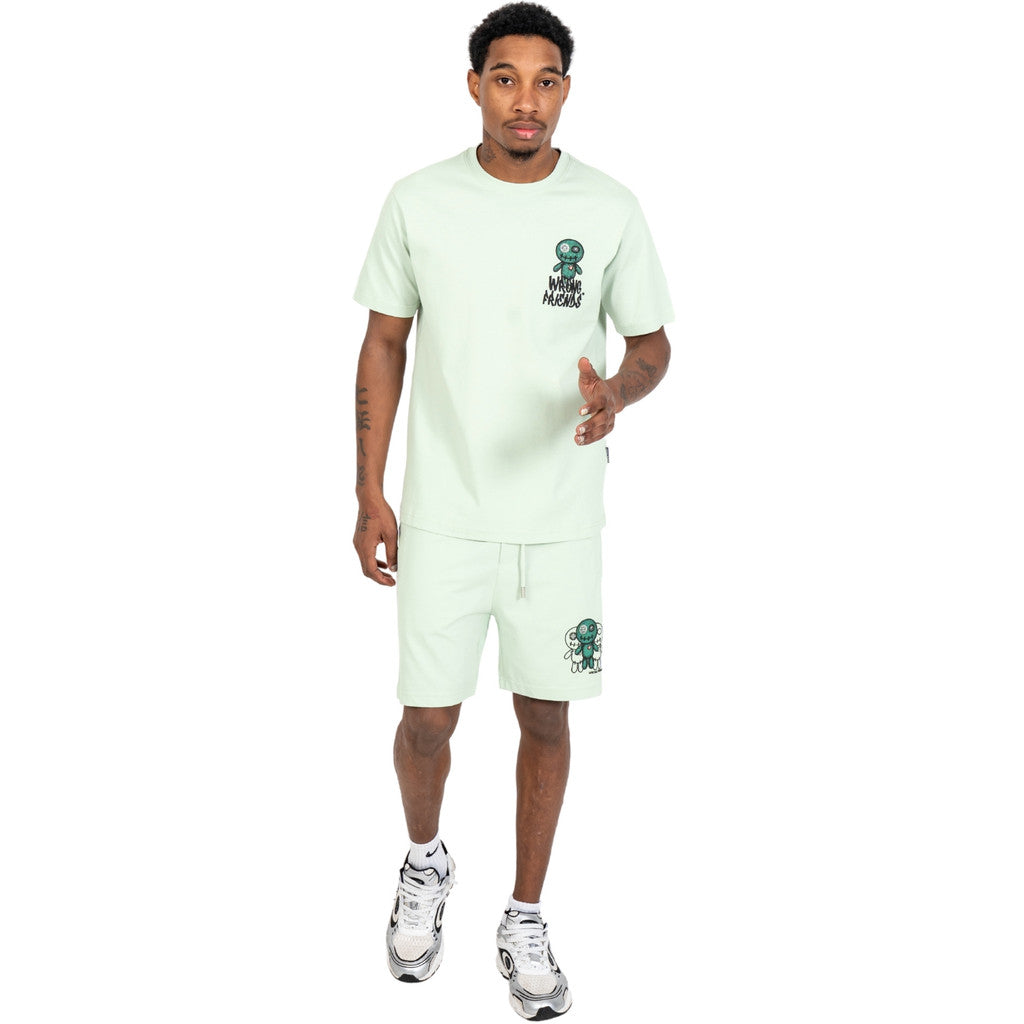 WRONG FRIENDS MAUPIN SHORTS SHORTS LIGHT GREEN