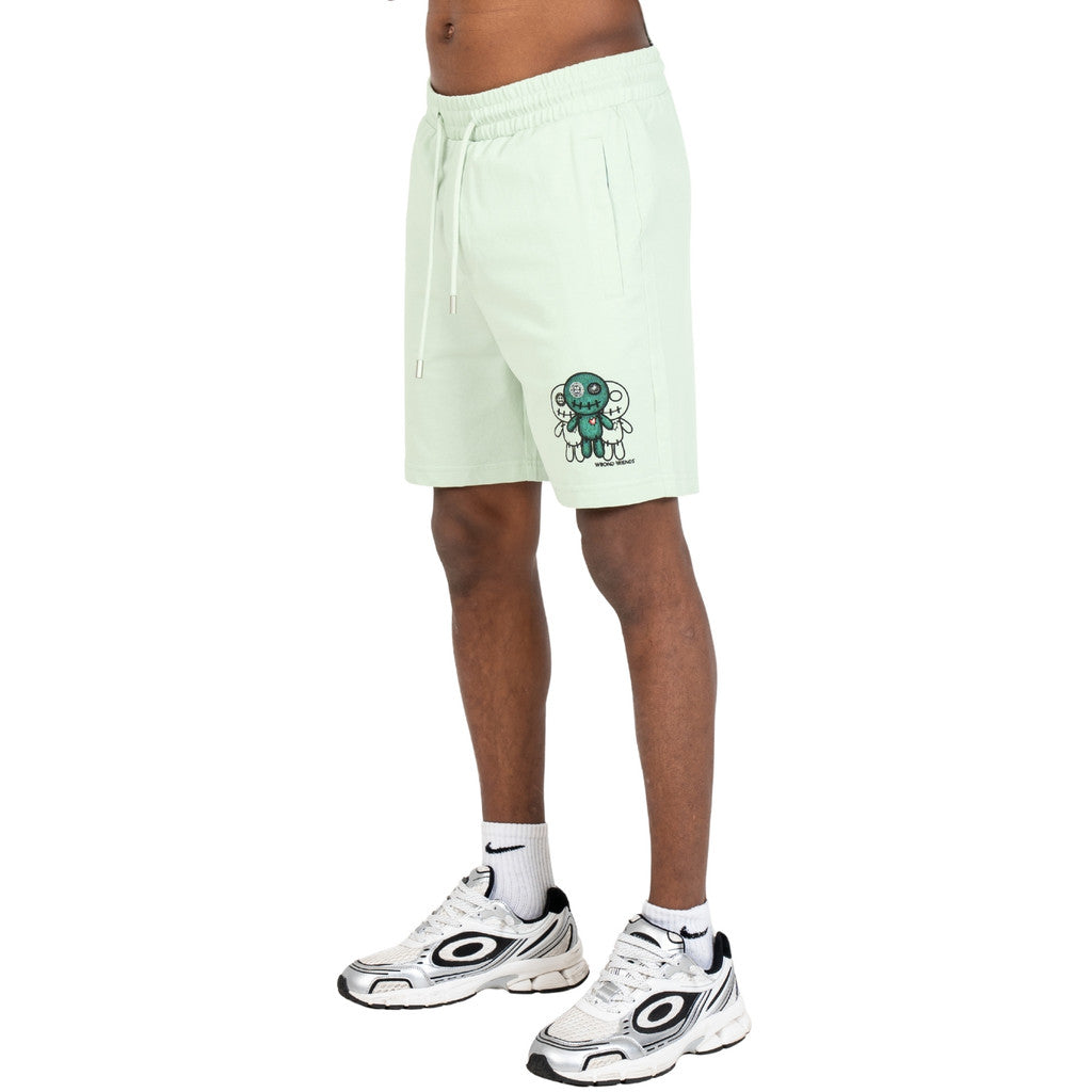 WRONG FRIENDS MAUPIN SHORTS SHORTS LIGHT GREEN