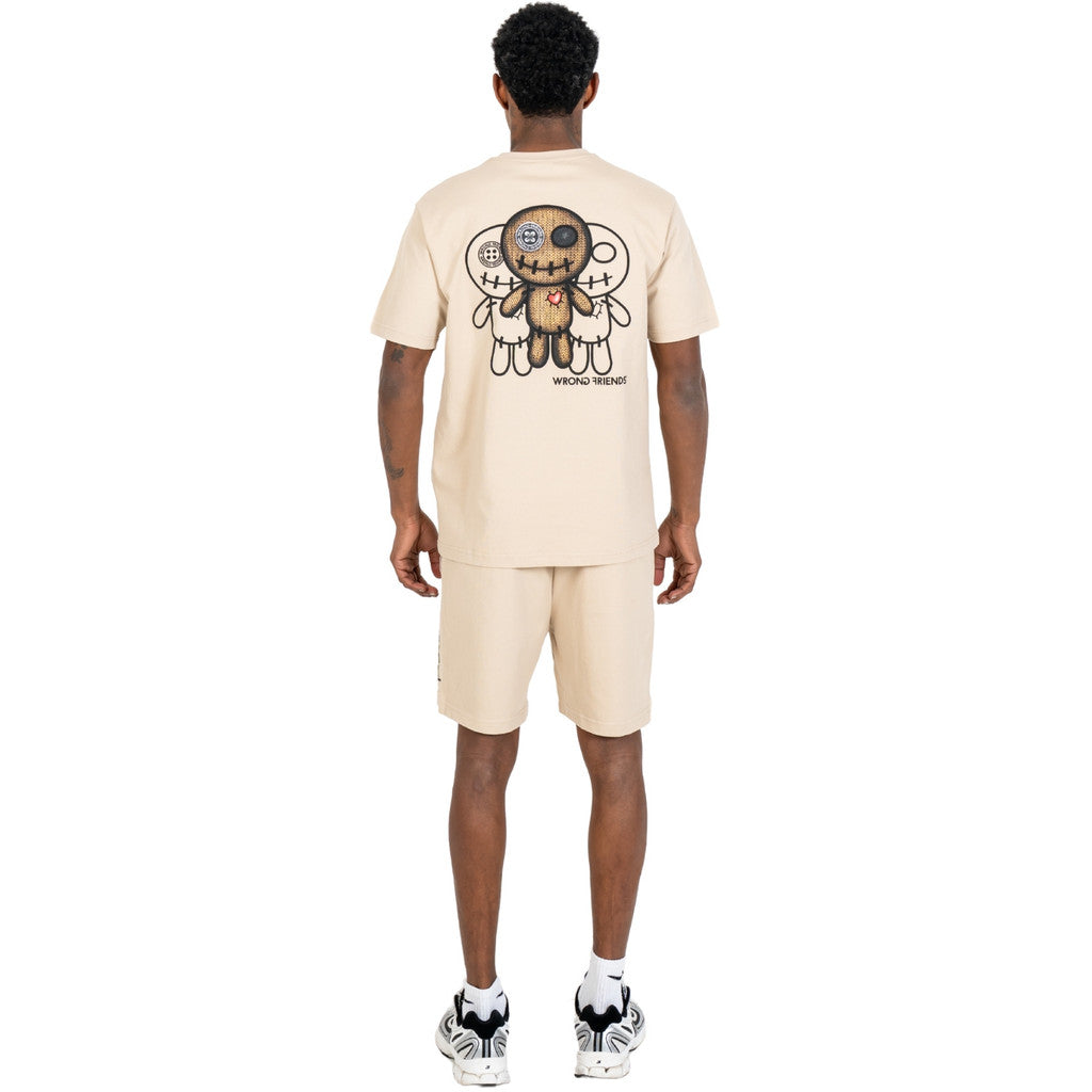 WRONG FRIENDS MAUPIN T-SHIRT T-SHIRTS BEIGE