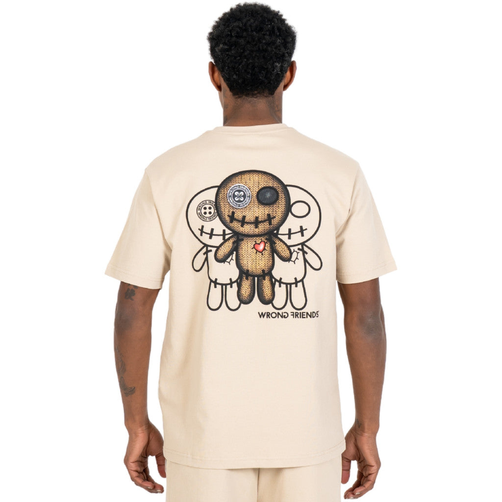 WRONG FRIENDS MAUPIN T-SHIRT T-SHIRTS BEIGE