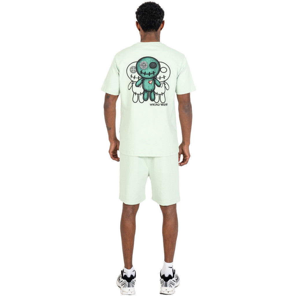 WRONG FRIENDS MAUPIN T-SHIRT T-SHIRTS LIGHT GREEN