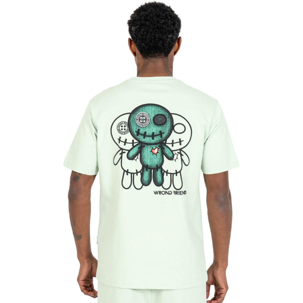 WRONG FRIENDS MAUPIN T-SHIRT T-SHIRTS LIGHT GREEN