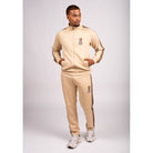 WRONG FRIENDS MAUPIN TRACK JACKET TRACKSUITS BEIGE