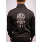WRONG FRIENDS MAUPIN TRACK JACKET TRACKSUITS BLACK