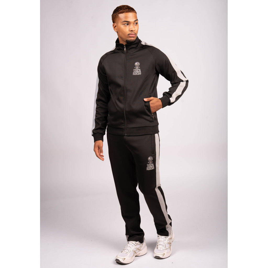 WRONG FRIENDS MAUPIN TRACK PANTS TRACKSUITS BLACK