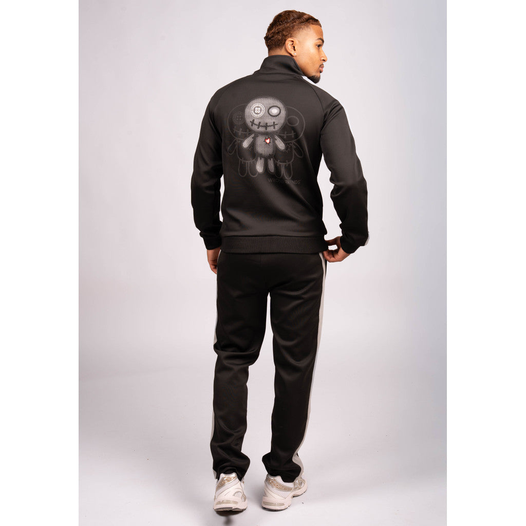 WRONG FRIENDS MAUPIN TRACK PANTS TRACKSUITS BLACK