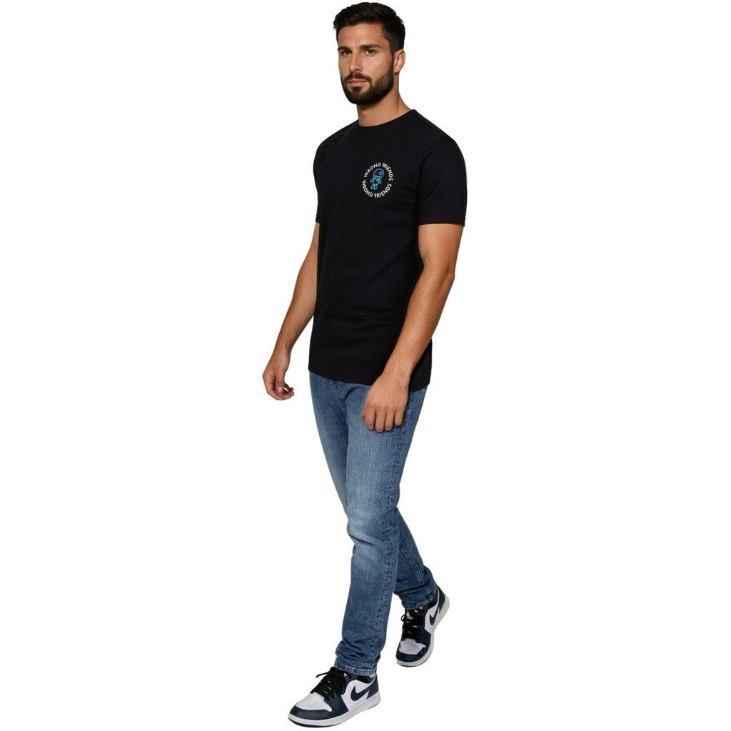 WRONG FRIENDS MEMPHIS T-SHIRT T-SHIRTS BLACK