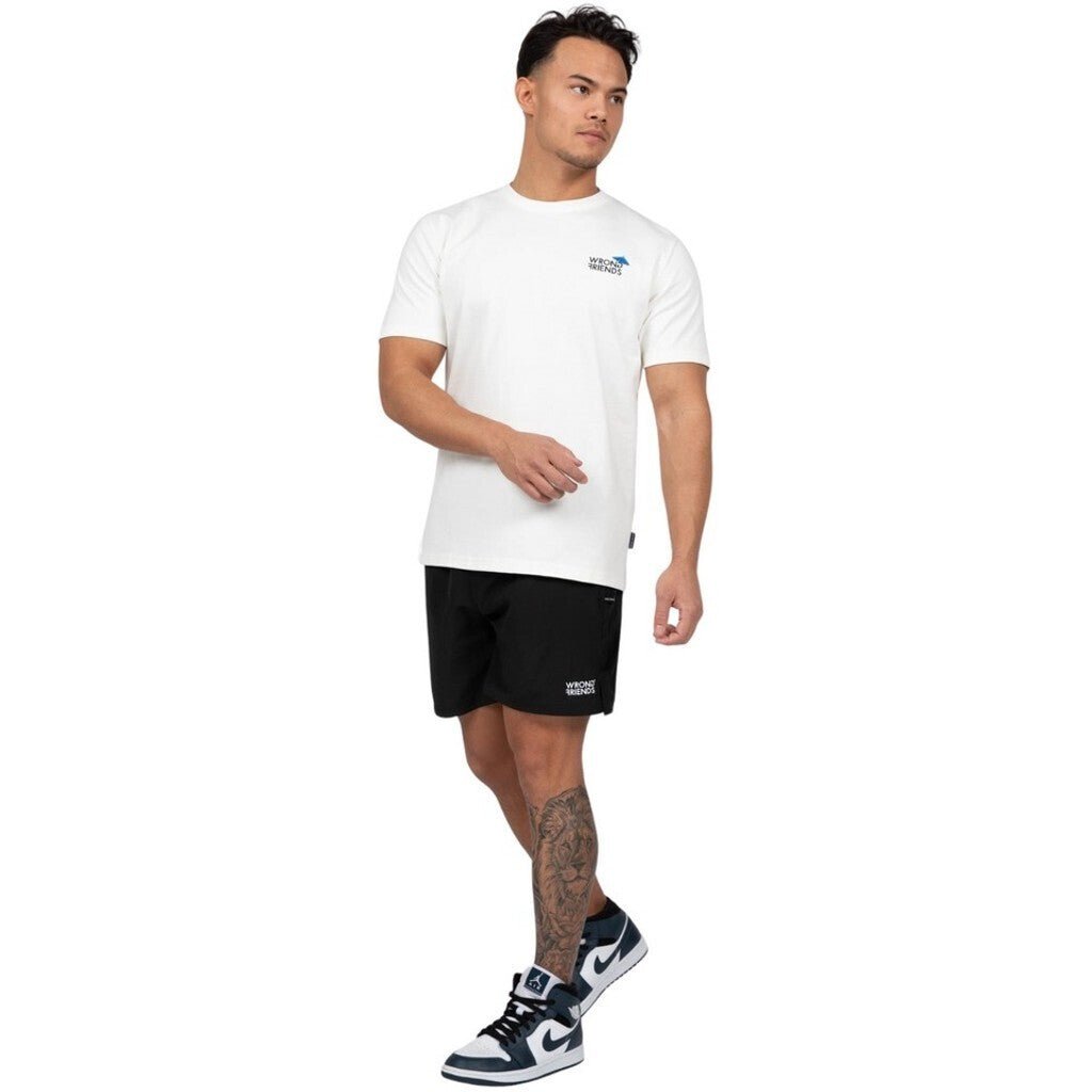 MESSINA (SWIM) SHORTS - BLACK - WRONG FRIENDS
