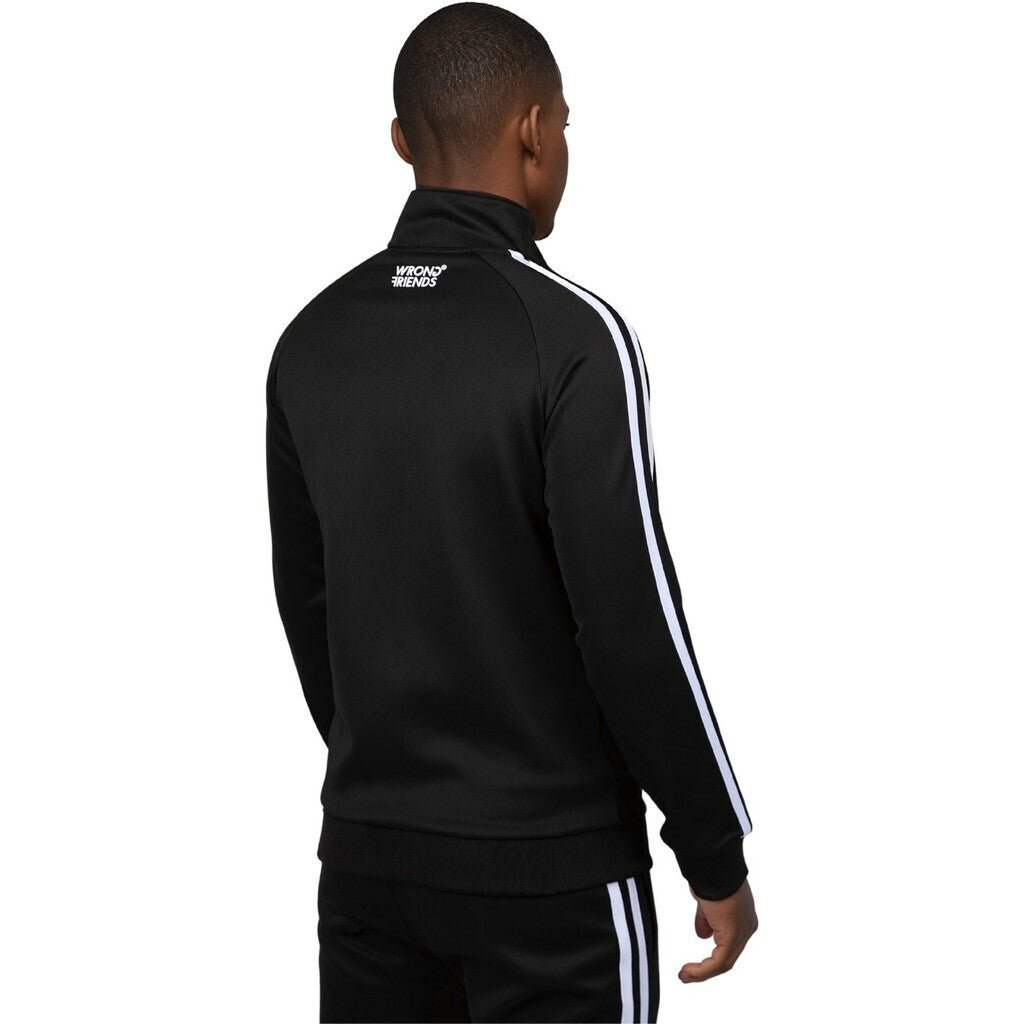 WRONG FRIENDS MILAZZO TRACK JACKET JACKETS BLACK
