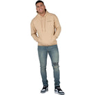WRONG FRIENDS NAMEN HOODIE HOODIES BEIGE