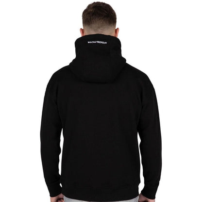 WRONG FRIENDS NAMEN HOODIE HOODIES BLACK