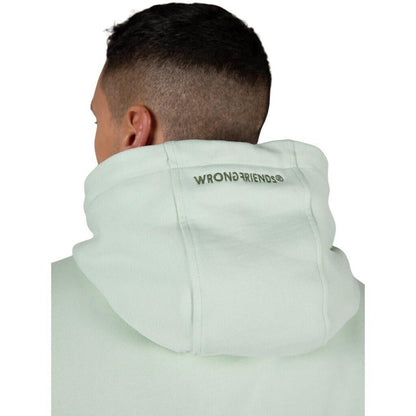 WRONG FRIENDS NAMEN HOODIE HOODIES LIGHT GREEN
