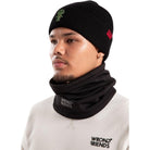 NECK WARMER - BLACK - WRONG FRIENDS