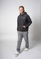 WRONG FRIENDS NELSON HALF ZIP HOODIE HOODIES STONE GREY