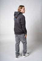 WRONG FRIENDS NELSON HALF ZIP HOODIE HOODIES STONE GREY