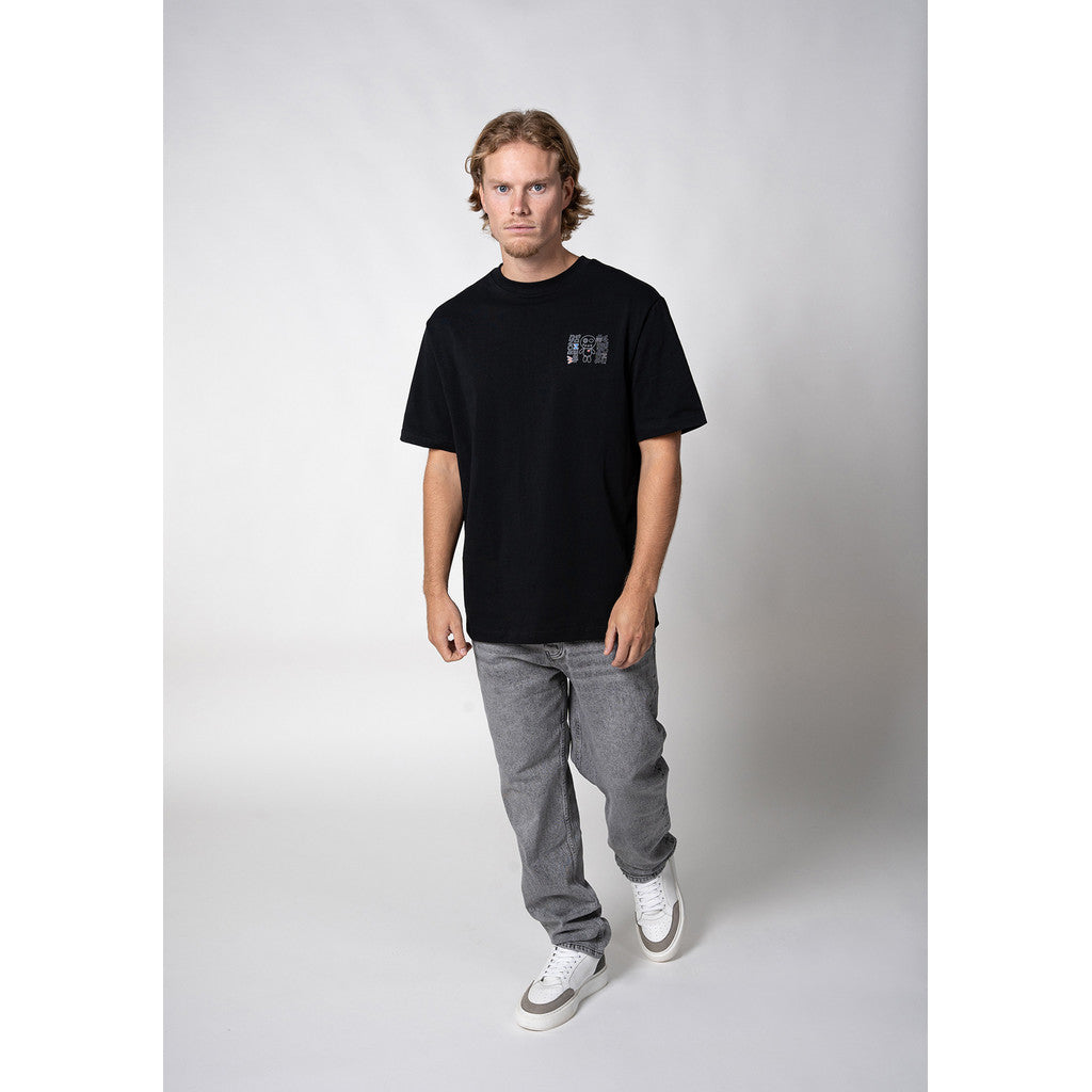 WRONG FRIENDS NELSON T-SHIRT T-SHIRTS BLACK