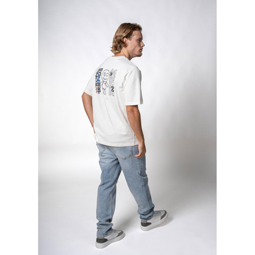 WRONG FRIENDS NELSON T-SHIRT T-SHIRTS SAND