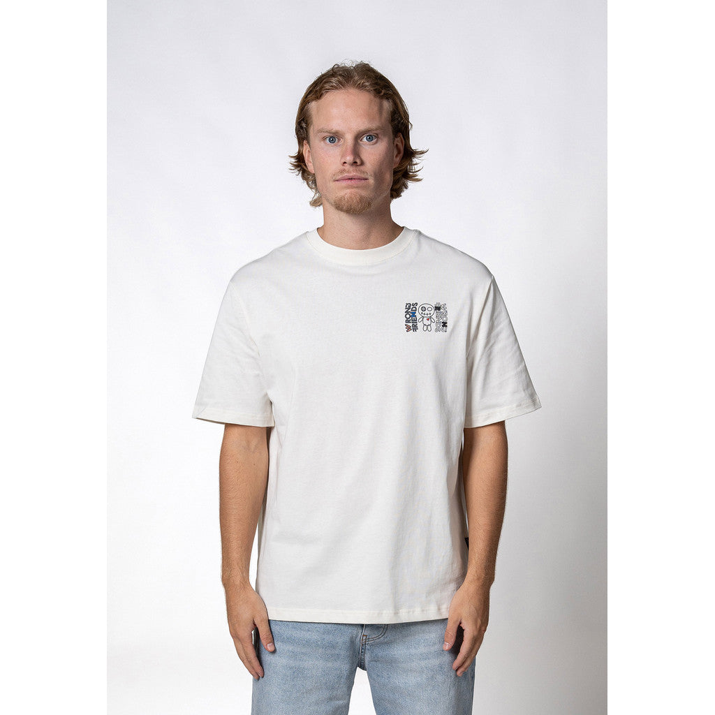 WRONG FRIENDS NELSON T-SHIRT T-SHIRTS SAND