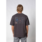 WRONG FRIENDS NELSON T-SHIRT T-SHIRTS STONE GREY