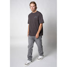 WRONG FRIENDS NELSON T-SHIRT T-SHIRTS STONE GREY