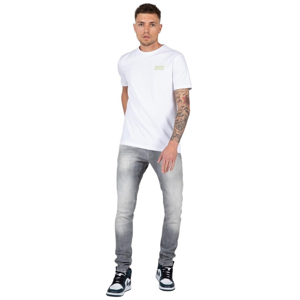 WRONG FRIENDS NERJA T-SHIRT T-SHIRTS WHITE