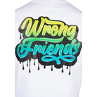 WRONG FRIENDS NERJA T-SHIRT T-SHIRTS WHITE