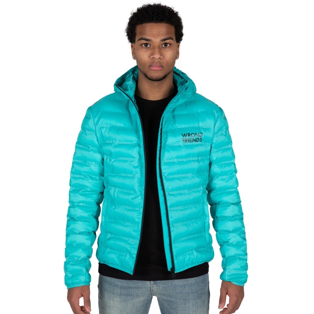 WRONG FRIENDS NEW YORK JACKET JACKETS TURQUOISE