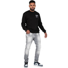 WRONG FRIENDS NO GUTS NO GLORY SWEATER SWEATERS BLACK