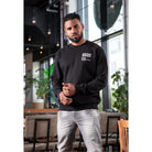 WRONG FRIENDS NO GUTS NO GLORY SWEATER SWEATERS BLACK