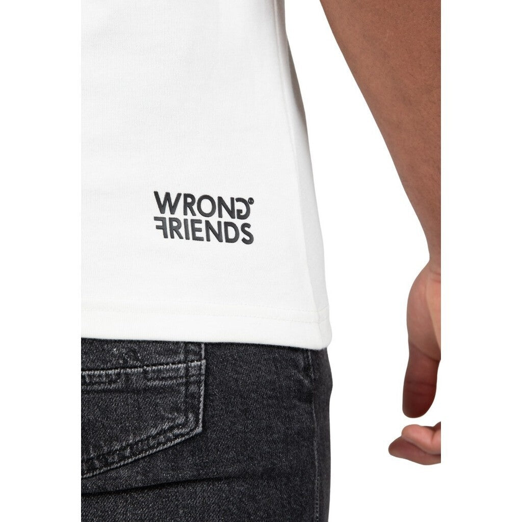 NO GUTS NO GLORY T - SHIRT 2.0 - WHITE - WRONG FRIENDS