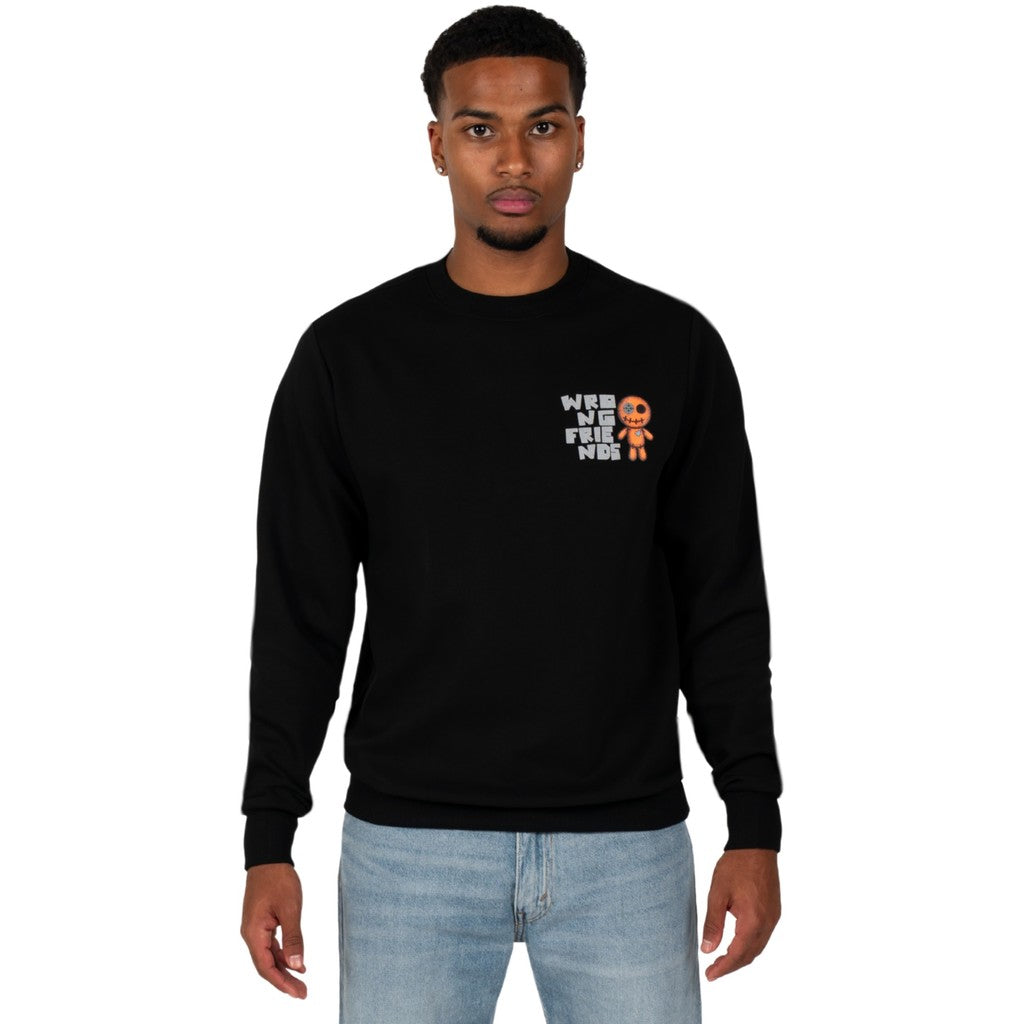 WRONG FRIENDS ONTARIO SWEATER SWEATERS BLACK