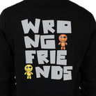 WRONG FRIENDS ONTARIO SWEATER SWEATERS BLACK