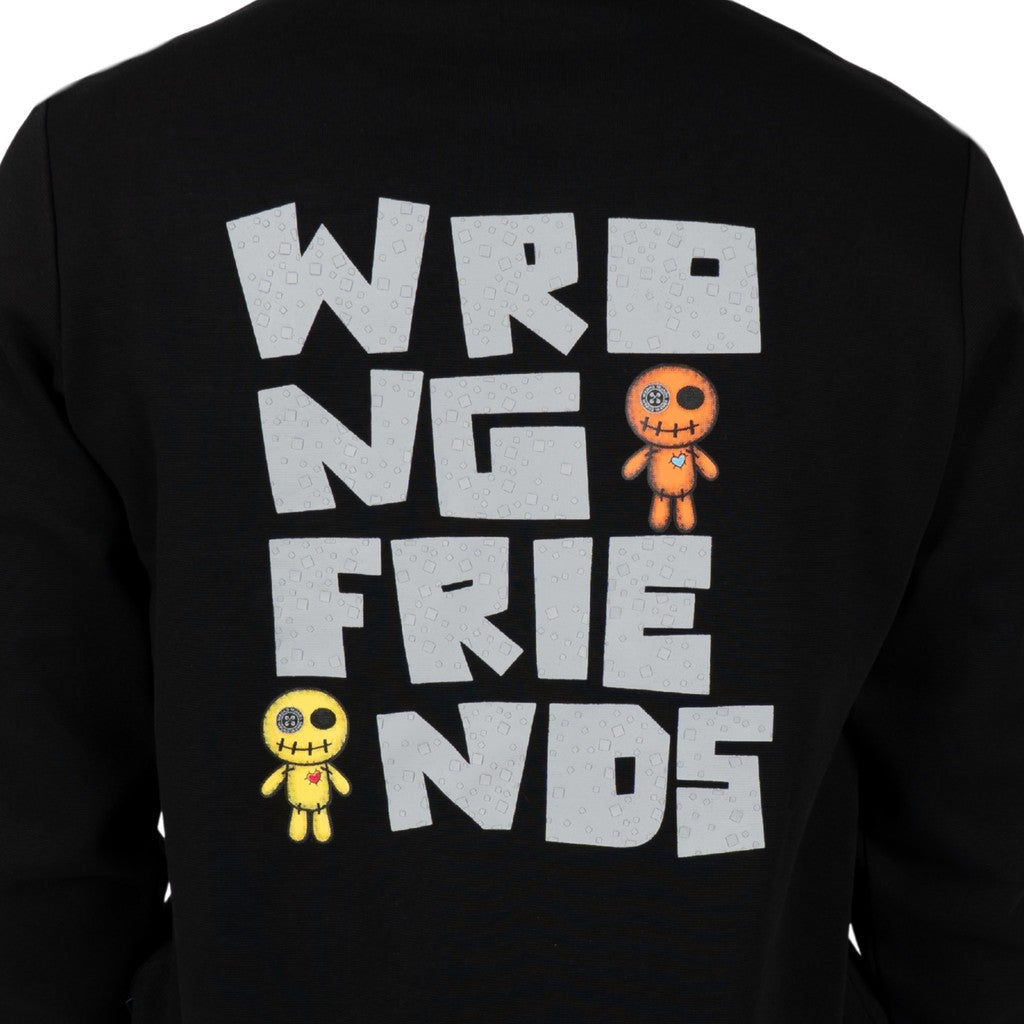 WRONG FRIENDS ONTARIO SWEATER SWEATERS BLACK