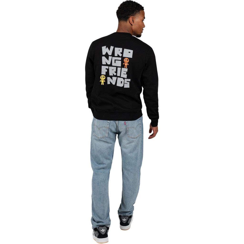 WRONG FRIENDS ONTARIO SWEATER SWEATERS BLACK