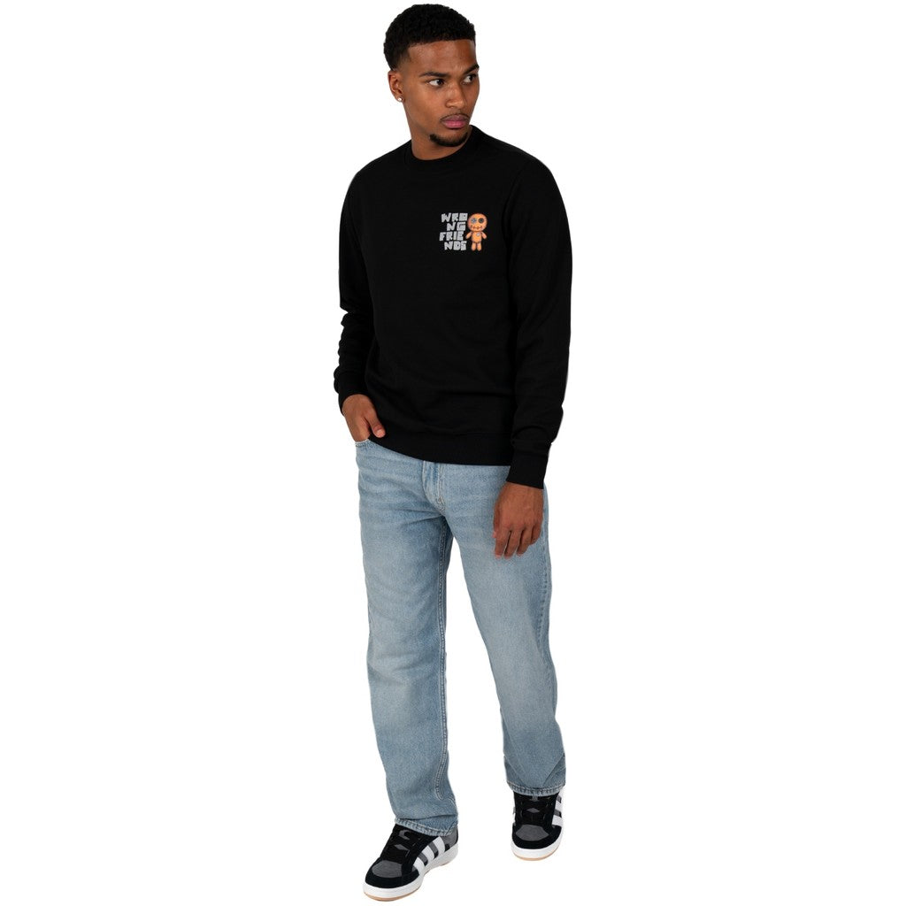 WRONG FRIENDS ONTARIO SWEATER SWEATERS BLACK