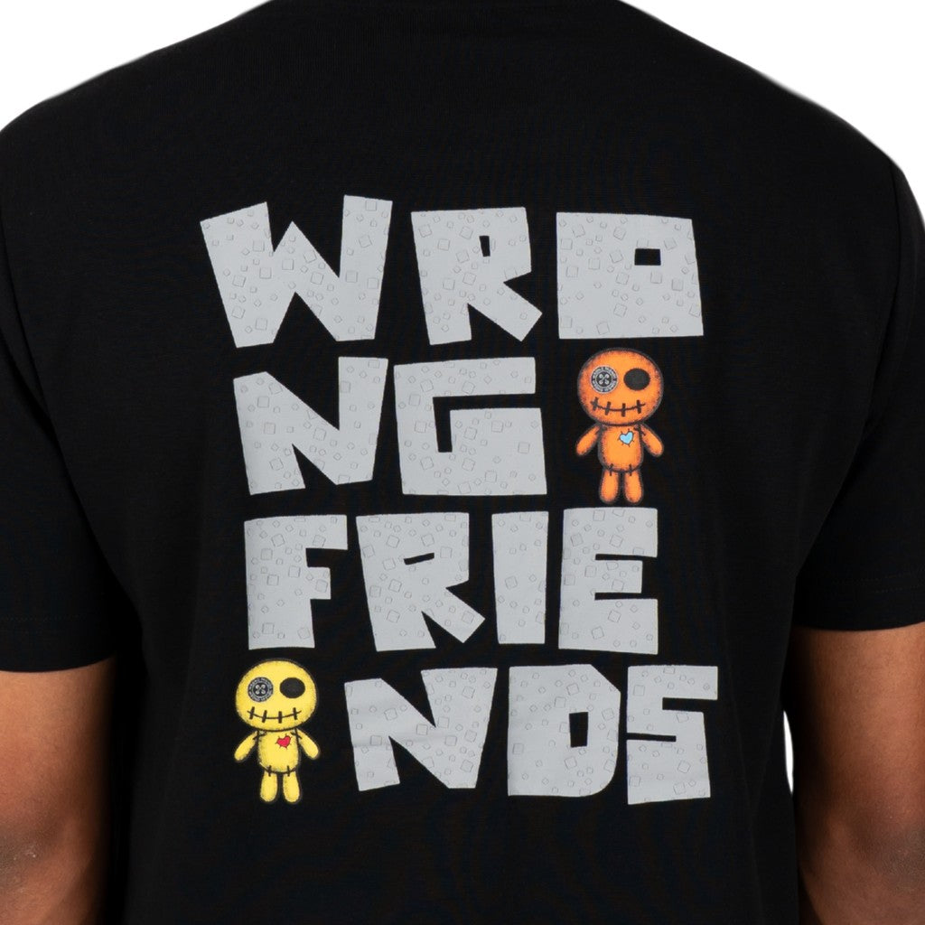 WRONG FRIENDS ONTARIO T-SHIRT T-SHIRTS BLACK