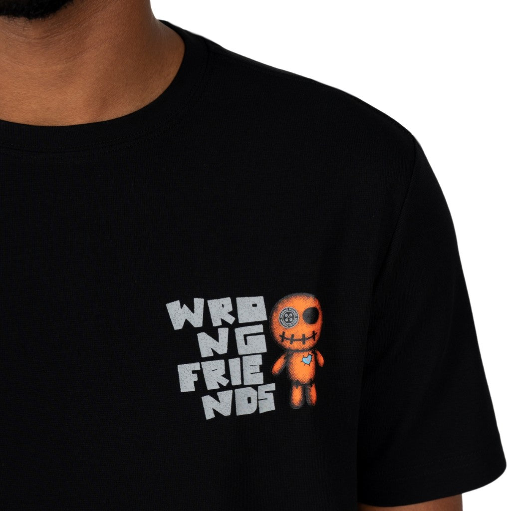 WRONG FRIENDS ONTARIO T-SHIRT T-SHIRTS BLACK