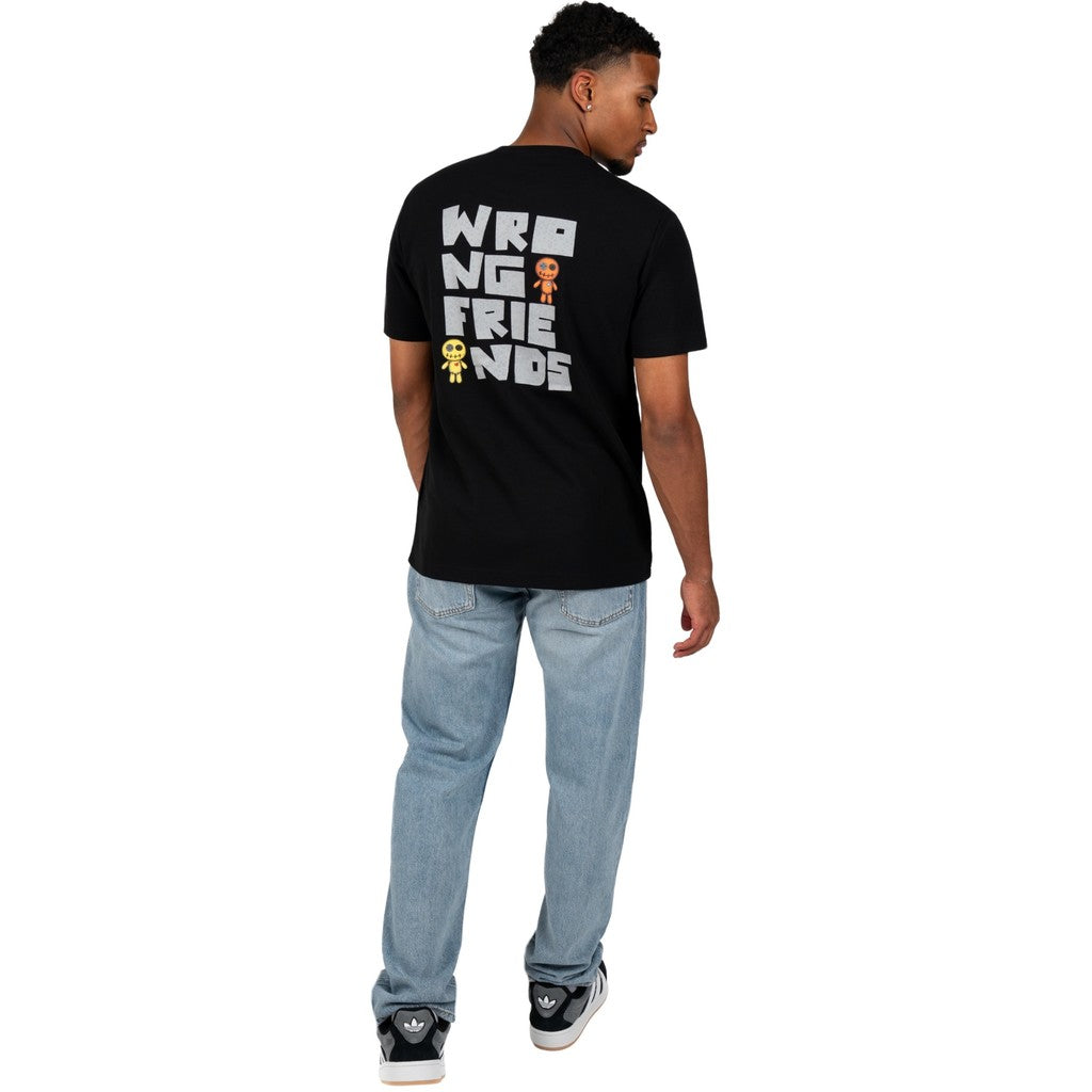 WRONG FRIENDS ONTARIO T-SHIRT T-SHIRTS BLACK
